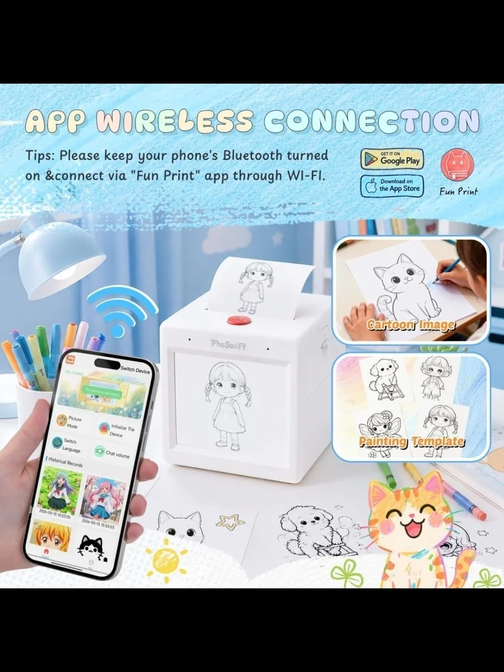 AI Sticker Printer